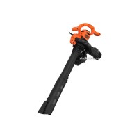 Пылесос садовый с измельчителем сетевой Black&Decker BEBLV260-QS (P=2.6 кВт, сборный мешок-40л, 11.7 м³/мин, 2 сопла) Пылесос садовый с измельчителем сетевой Black&Decker BEBLV260-QS (P=2.6 кВт, сборный мешок-40л, 11.7 м³/мин, 2 сопла)