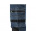 Брюки рабочие джинс стрейч YATO YT-79055 размер XXL- 106-117 см, рост- 196-204 см, темно-синие, 17 кише, 71% хлопок