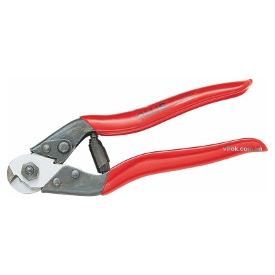 Ножиці до дроту та тросів NWS: Ø≤ 3 мм (сталь), Ø≤ 6 мм (мідь), l= 190 мм