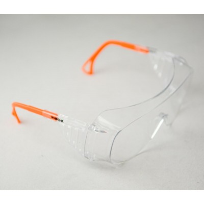 Очки защитные VIROK 82V108 (прозрачные, покрытые от запотевания и царапин, открытые)