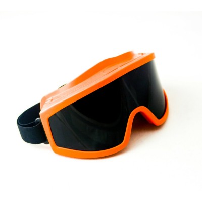 Очки защитные VIROK 82V111 (для газосварки, черные, покрытие от запотевания и царапин, закрытые)