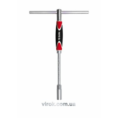 Ключ торцевой YATO YT-1556: тип - "T", вращающаяся ручка, M=12 мм, L=310 мм