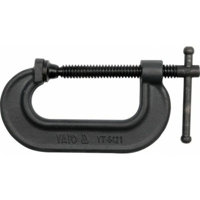 Струбцина YATO YT-6422 с винтовым зажимом (тип "C": l= 100 мм)