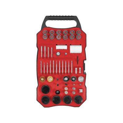 Набор насадок для мини-шлифмашинок YATO YT-34671 (со шпинделями Ø= 3,2мм, адаптеры Ø= 2,3 и 3,2 мм, 201эл.)