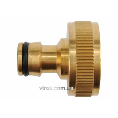 Адаптер наружный VOREL латунный 1"