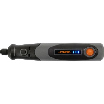 Мини-шлифмашинка аккумуляторная STHOR 78125 (Li-Ion 3,6 В, 0.6 АГод, с держателем шпинд Ø= 3,2 мм,11 эл) Мини-шлифмашинка аккумуляторная STHOR 78125 (Li-Ion 3,6 В, 0.6 АГод, с держателем шпинд Ø= 3,2 мм,11 эл)