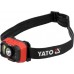 Фонарь на лоб диодный YaTo YT-085941 (Li-Po аккумулятор 3,7 В, 1,2 АГод, 3 режима на расстояние 35/60/87) Фонарь на лоб диодный YaTo YT-085941 (Li-Po аккумулятор 3,7 В, 1,2 АГод, 3 режима на расстояние 35/60/87)
