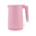 Электрочайник с термостатом из нержавеющей стали LUND 68209 (1,5 л, розовый, 2200 Вт, 230 В)