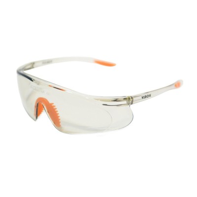 Очки защитные VIROK 82V113 (поликарбонат, прозрачные, покрытие от запотевания и царапин, открытые)