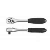 Трещатка YATO YT-0308: квадрат M=3/8"(9,5 мм), L=188 мм, платиковая ручка Трещатка YATO YT-0308: квадрат M=3/8"(9,5 мм), L=188 мм, платиковая ручка