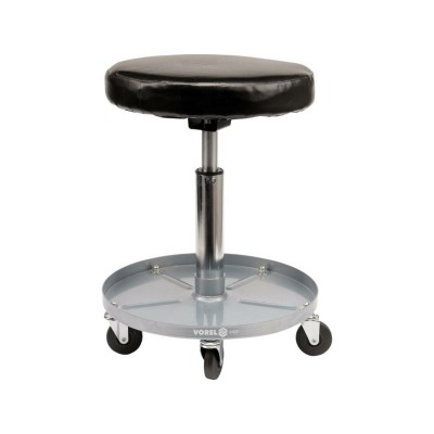 Табурет на колесах Vorel 81825 (с регуляцией высоты 410-550 мм и полкой, макс. нагруз.- 135 кг)