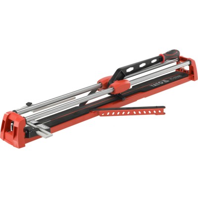 Плиткорез ручной с 2 направляющими YaTo YT-37000 (L=80 cм, резец Ø=22x6x6 мм, макс. толщина-14мм, угол-0-45°)