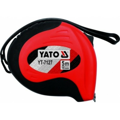 Рулетка YATO YT-7126 (L=3 м х 16 мм с магнитным наконечником)