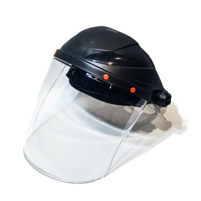 Щиток защитный из поликарбоната VIROK 82V160 для лица, прозрачный с защитой от ультрафиолета UV 400 Щиток защитный из поликарбоната VIROK 82V160 для лица, прозрачный с защитой от ультрафиолета UV 400