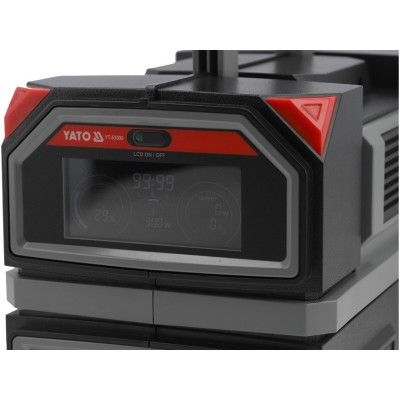Портативная станция YaTo YT-83090 (315 ВтГод, выход-300/600 Вт, порты: 230V AC, разные USB)