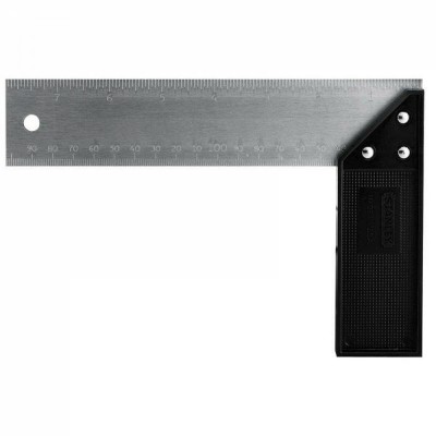 Угольник столярный STANLEY 2-46-500 (l= 152 мм, из нержавеющей стали и пластмассы) Угольник столярный STANLEY 2-46-500 (l= 152 мм, из нержавеющей стали и пластмассы)