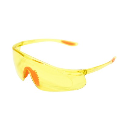 Очки защитные VIROK 82V114 (поликарбонат, желтые, покрытие от запотевания и царапин, открытые)