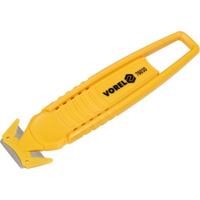 Нож с трапецевидным лезвием Vorel 76030 (148x38x10 мм)