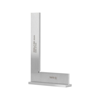 Угольник слесарный 90° YaTo YT-70763 (с широким основанием, 200 х 130 мм) Угольник слесарный 90° YaTo YT-70763 (с широким основанием, 200 х 130 мм)
