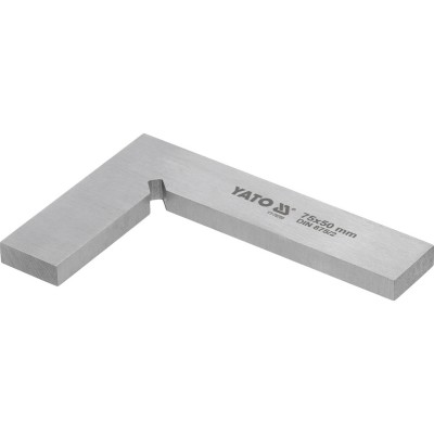 Угольник слесарный 90° YaTo YT-70750 (75 х 50 мм) Угольник слесарный 90° YaTo YT-70750 (75 х 50 мм)