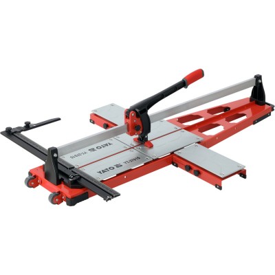 Плиткорез ручной с 1 направляющей YaTo YT-37015 (L=105cм, 2 резца Ø=22x6x6 мм, макс. толщина-14мм, угол-0-60°)