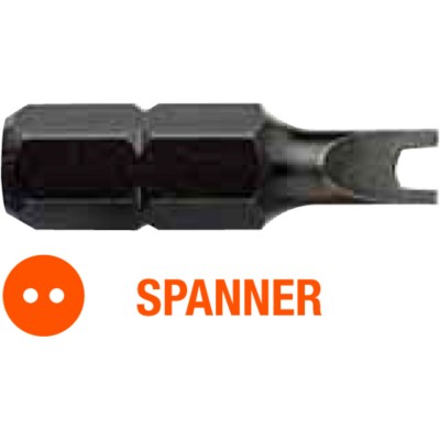 Насадка викруткова USH Industry : SPANNER SP4 x 25 мм, Уп. 5 шт. Насадка викруткова USH Industry : SPANNER SP4 x 25 мм, Уп. 5 шт.