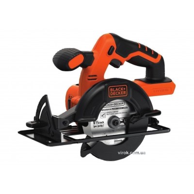 Пила дисковая аккумуляторная Black+Decker Li-Ion 18 В 1.5 Ач диск 140 мм