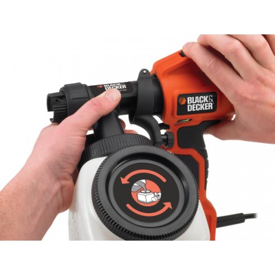 Краскораспылитель Black+Decker 400 Вт 1.18 л Краскораспылитель Black+Decker 400 Вт 1.18 л
