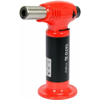 Горелка газовая (бутан) YATO YT-36727 (для нагрева; t= 1350 °С) Горелка газовая (бутан) YATO YT-36727 (для нагрева; t= 1350 °С)