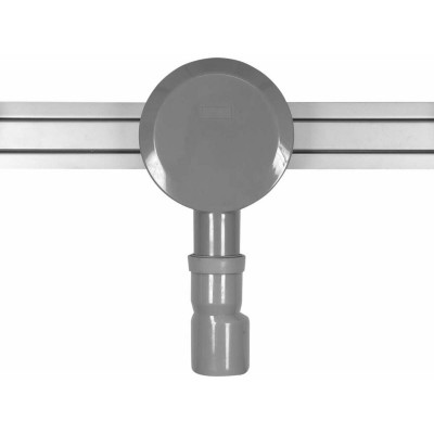 Трап підлоговий лінійний з нержавіючої сталі FALA SLIM 80 см