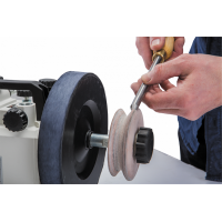 Профилированный полировальный съемный кожаный круг для точильных станков