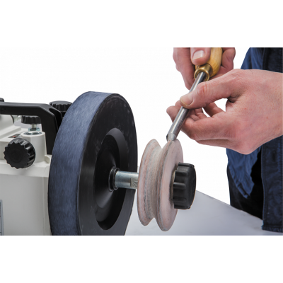 Профилированный полировальный съемный кожаный круг для точильных станков Профилированный полировальный съемный кожаный круг для точильных станков