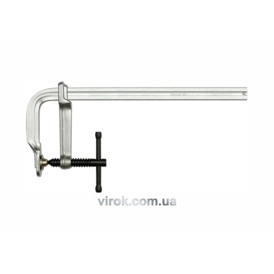 Струбцина кована хромована YATO, l=400х120 мм [10]