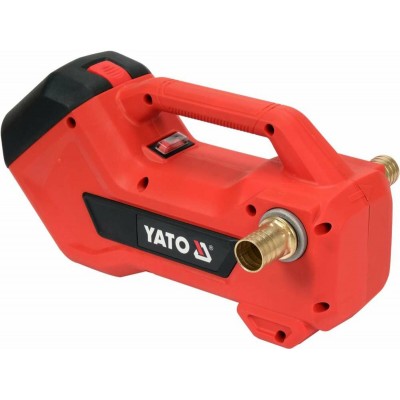 Насос для води і оливи акумуляторний YATO YT-85290 (18В- 380 Вт, 1800 л/год, макс.висота- 22 м, макс.глибина- 9 м)